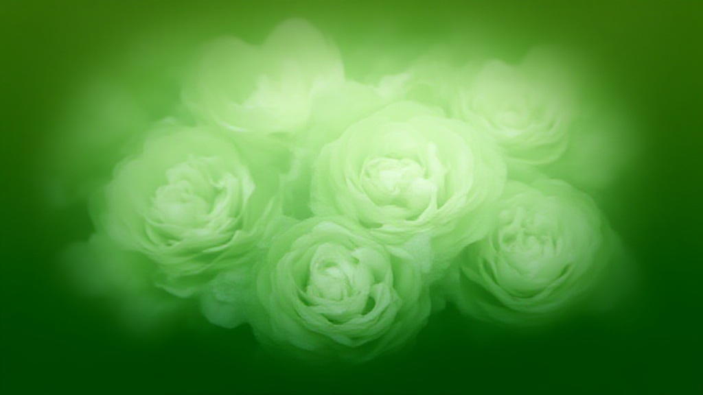 A cluster of healthy, blooming Iceberg roses with glossy green leaves, showing ideal plant form after expert pruning.